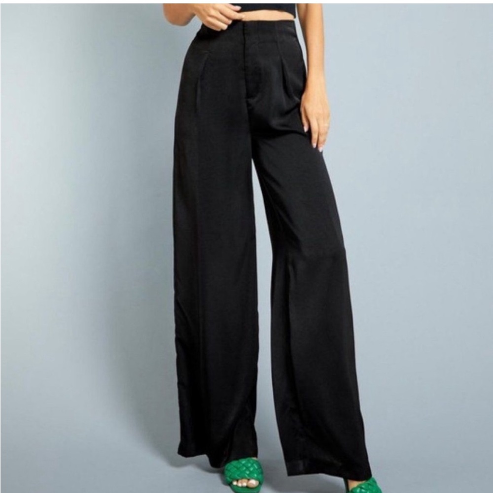 NWT Zara Satin Trousers